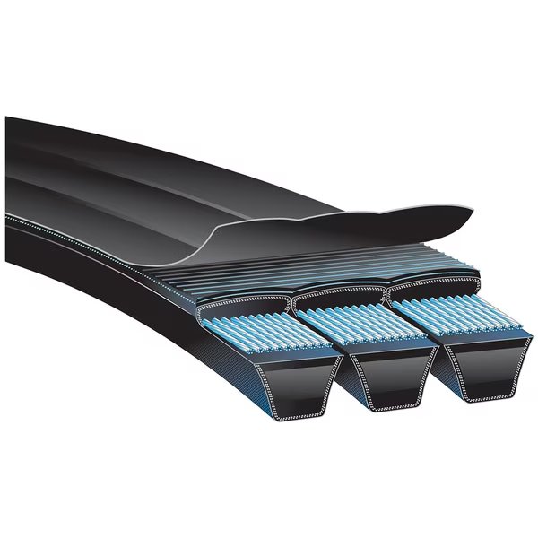 1346 mm Outside Length, 44 mm Top Width, 3 Ribs, Gates, Mfr#: 3/A51